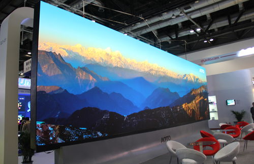 2017infocomm 小間距l(xiāng)ed爭奇斗艷